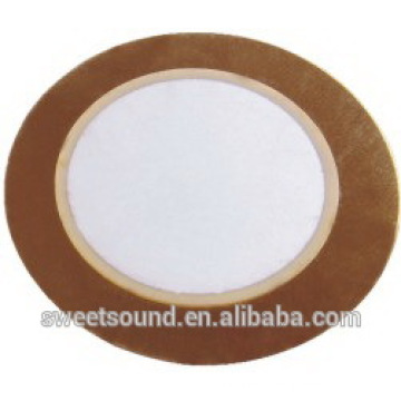 38mm piezo dongguan usine élément céramique piézoélectrique